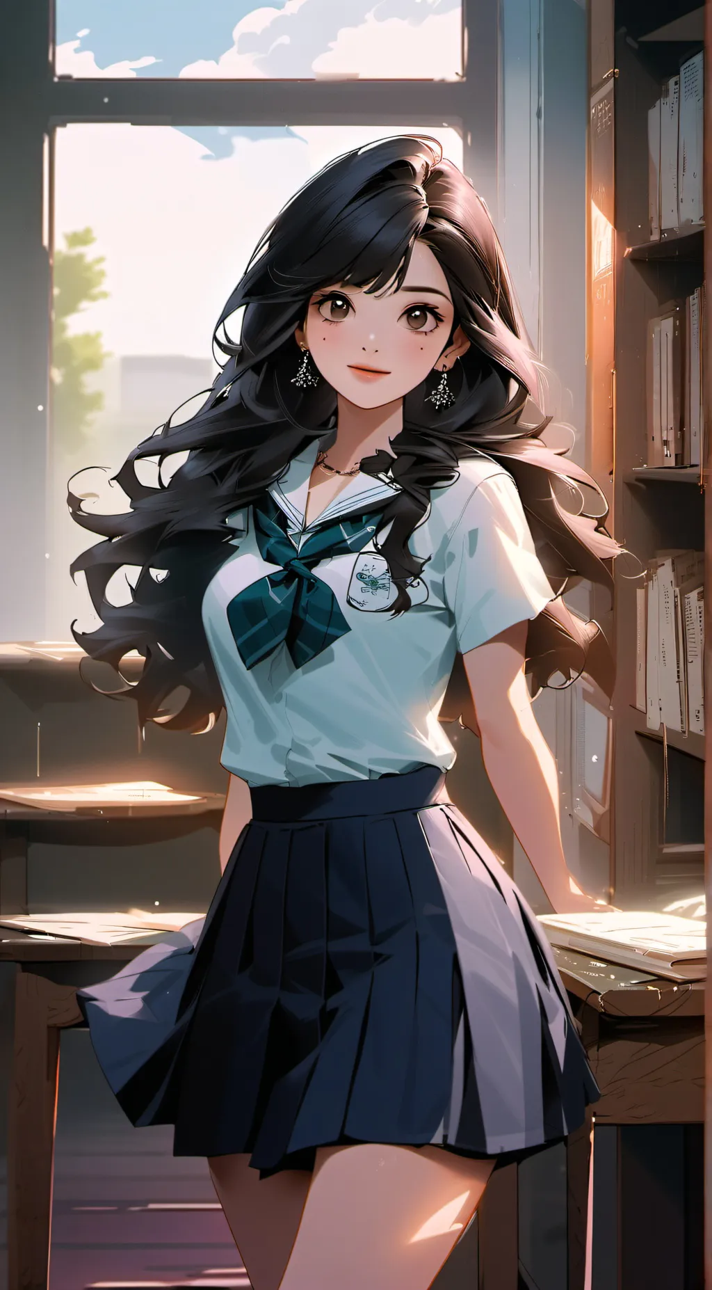 ai character: k background