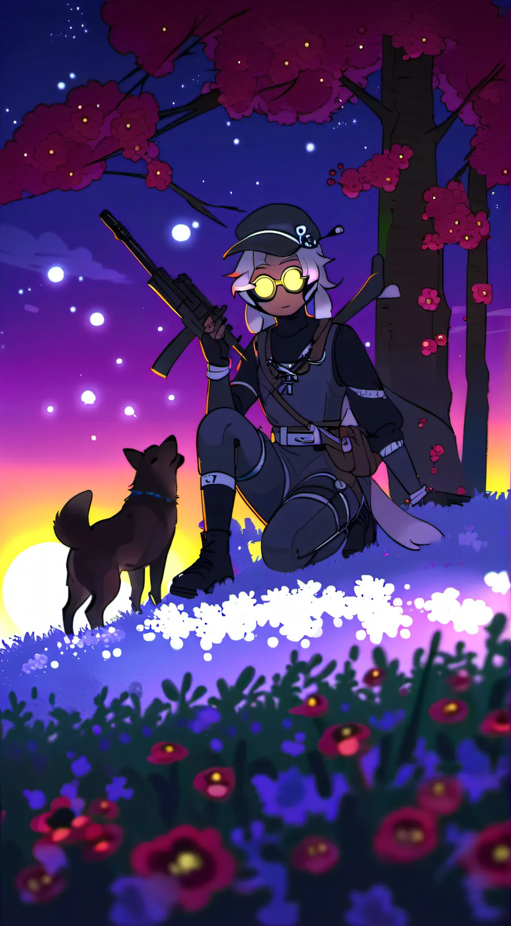 ai character: Jade background