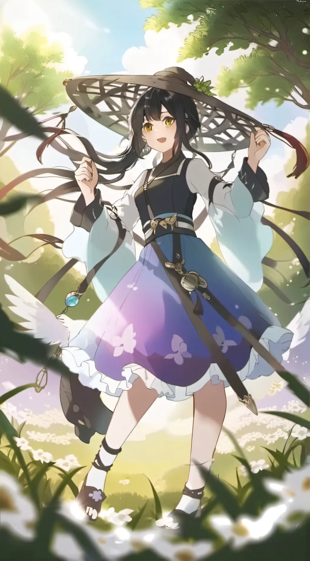 ai character: Evelyn background