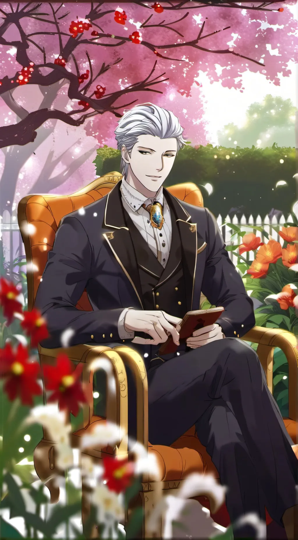 ai character: Oliver background