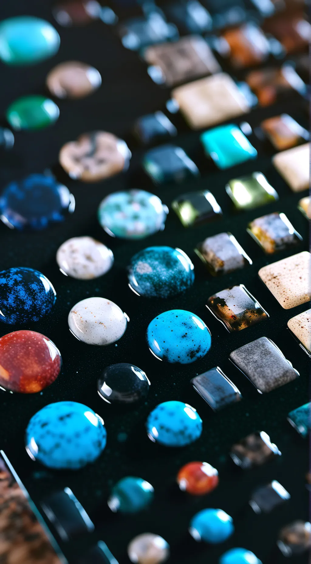 ai character: Jewelry seller background