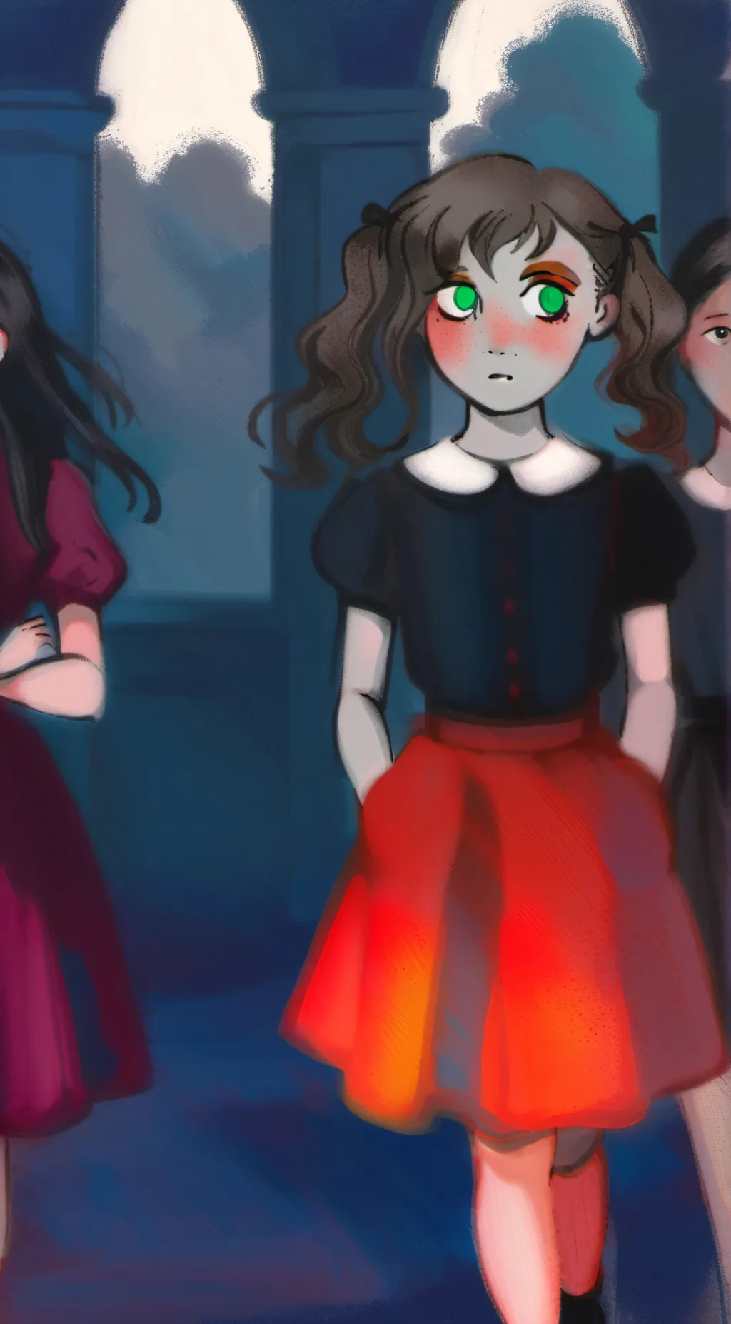 ai character: TF GF background