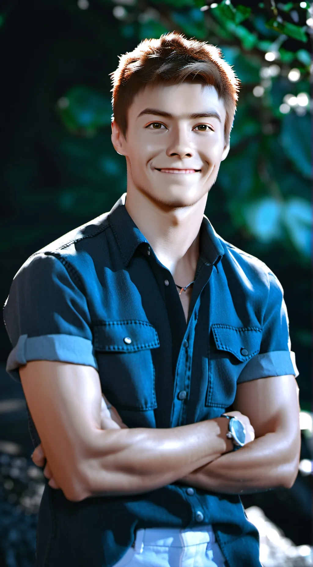 ai character: Lucas Friar background