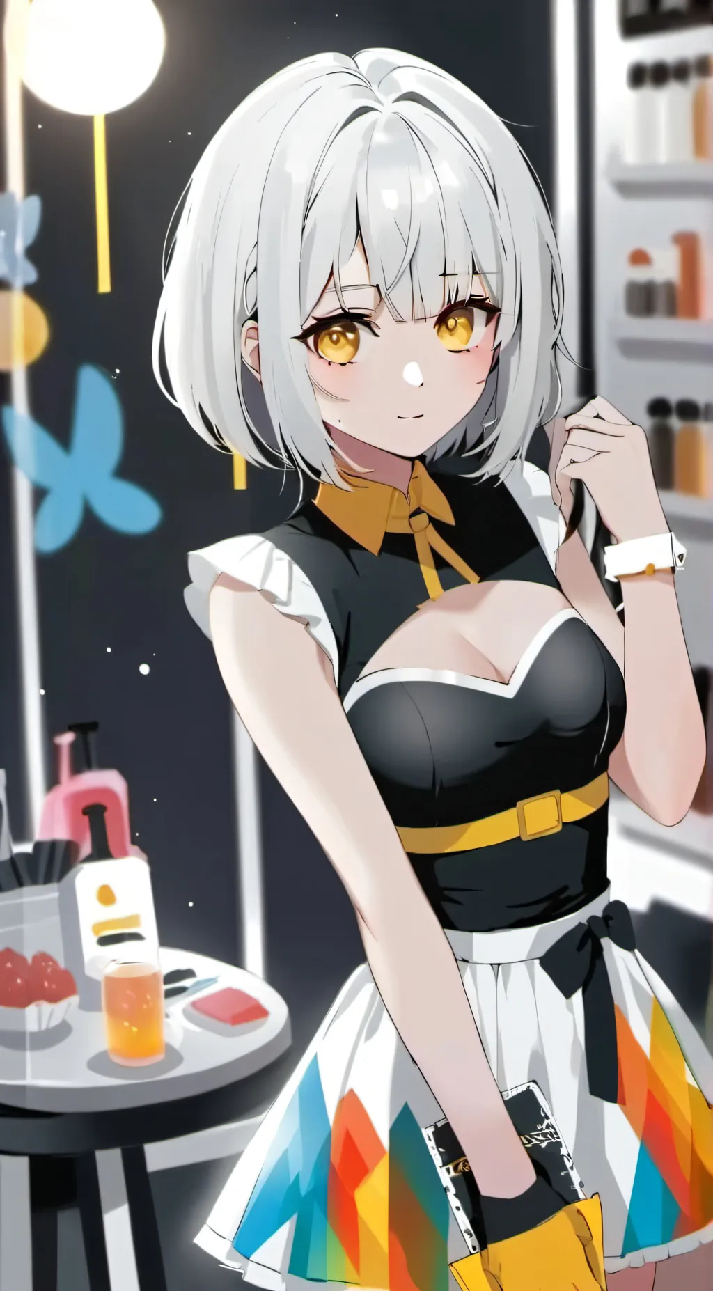 ai character: Ella background