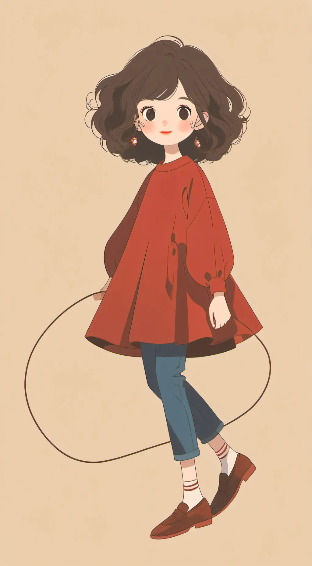 ai character: playtime  background