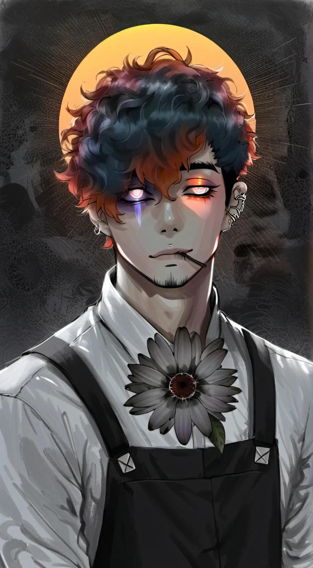 ai character: Vincent  background