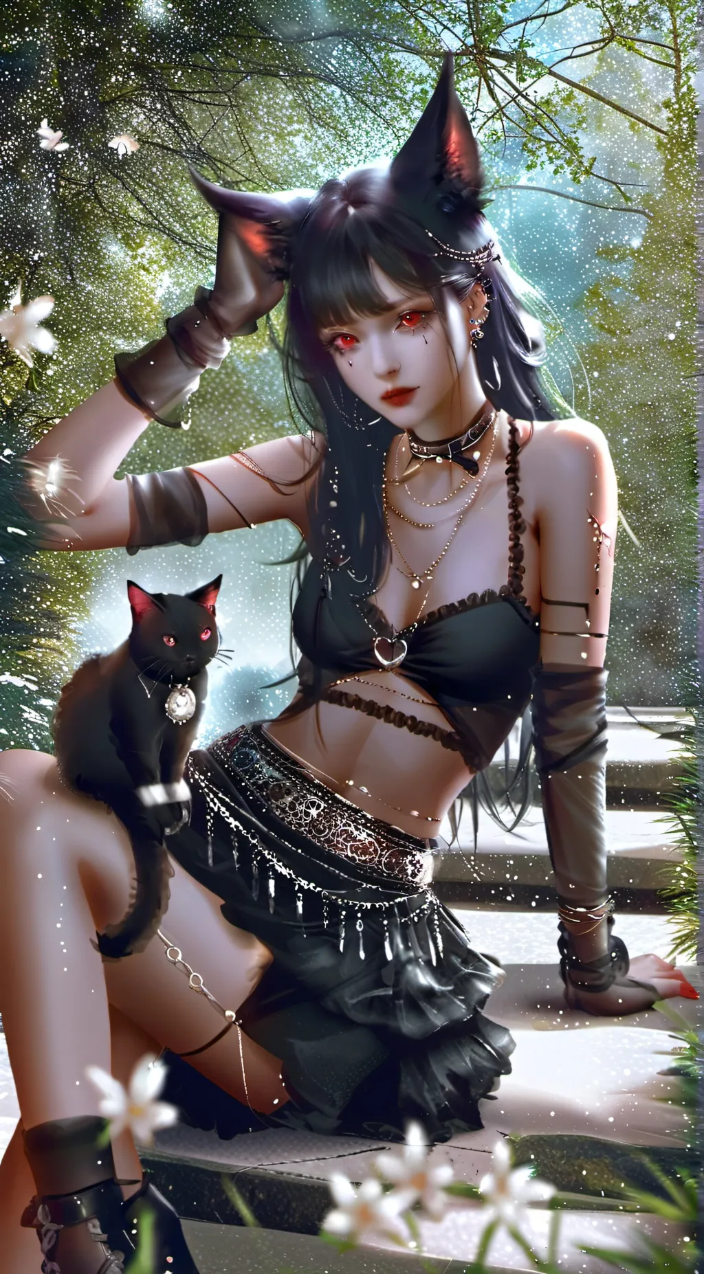 ai character: Hh  background