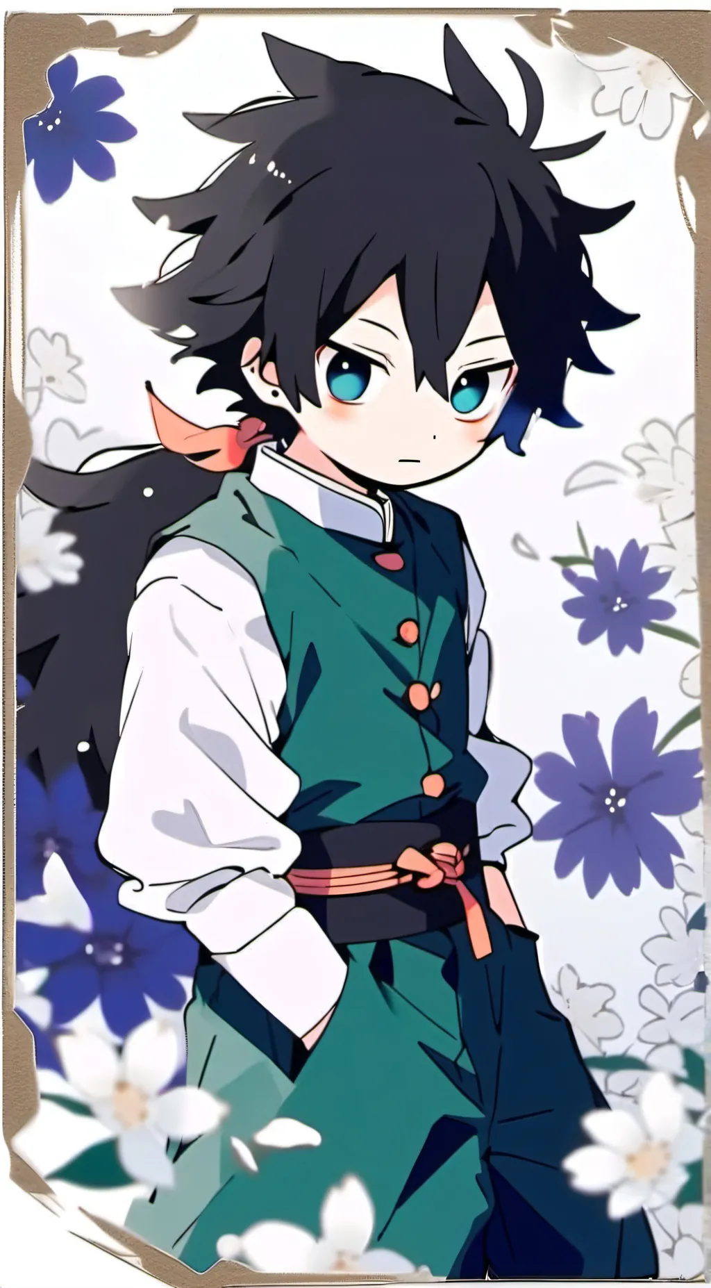 ai character: Giyuu tomioka  background