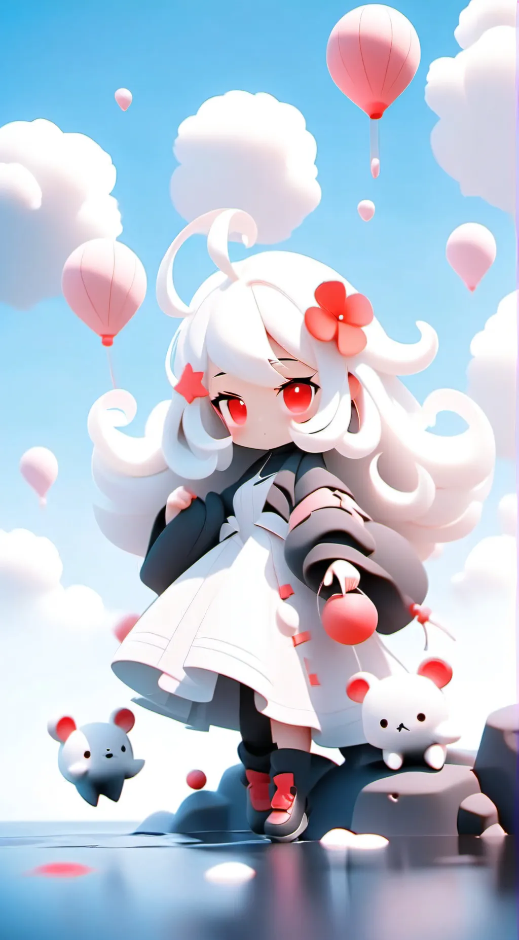 ai character: Mha x Y/N background