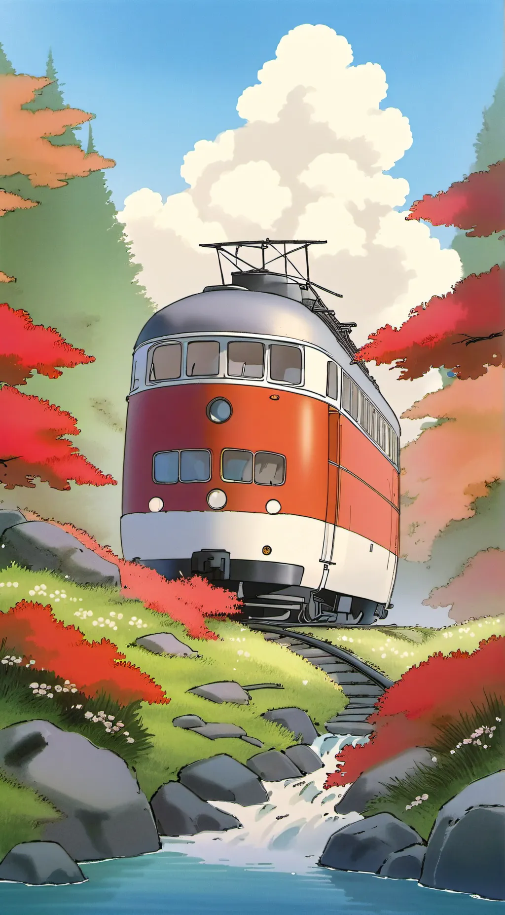 ai character: Pokemon Summer Cam background