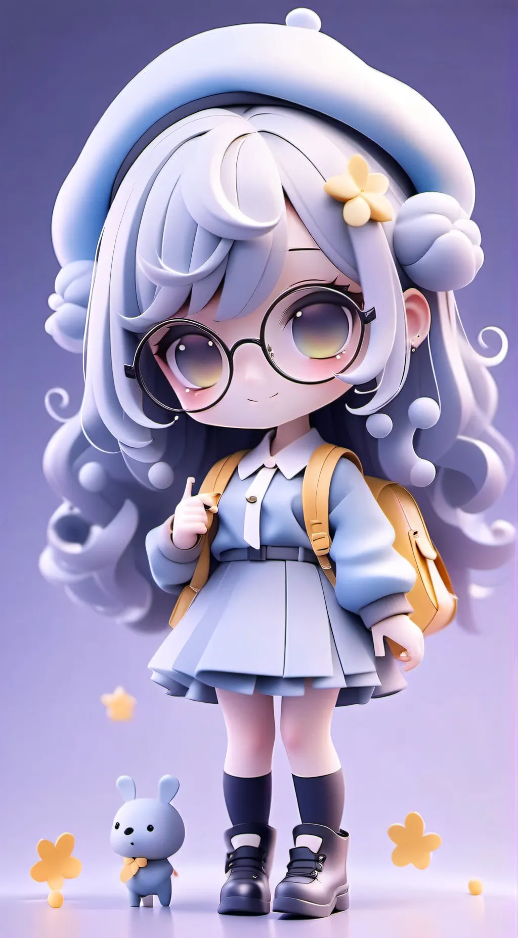 ai character: Nadia background