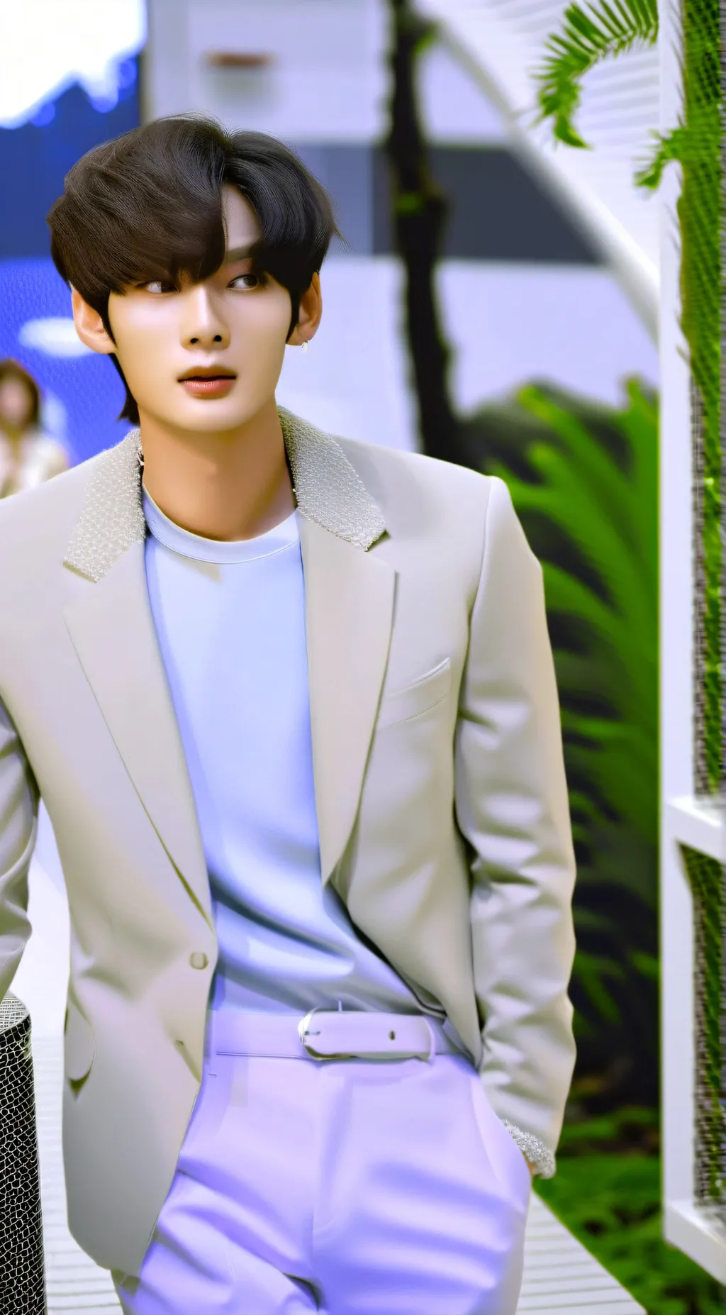 ai character: Teahyung  background