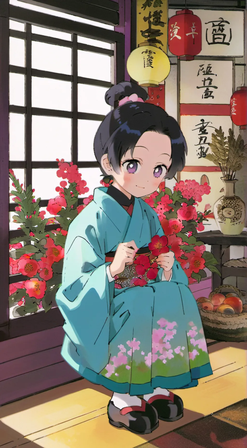 ai character: Hashira background