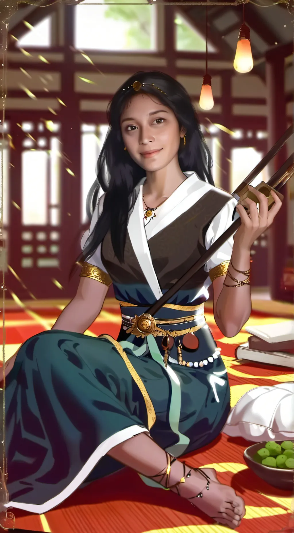 ai character: Selena background