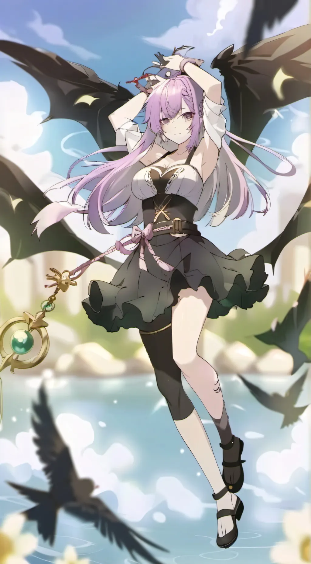 ai character: inner demons background