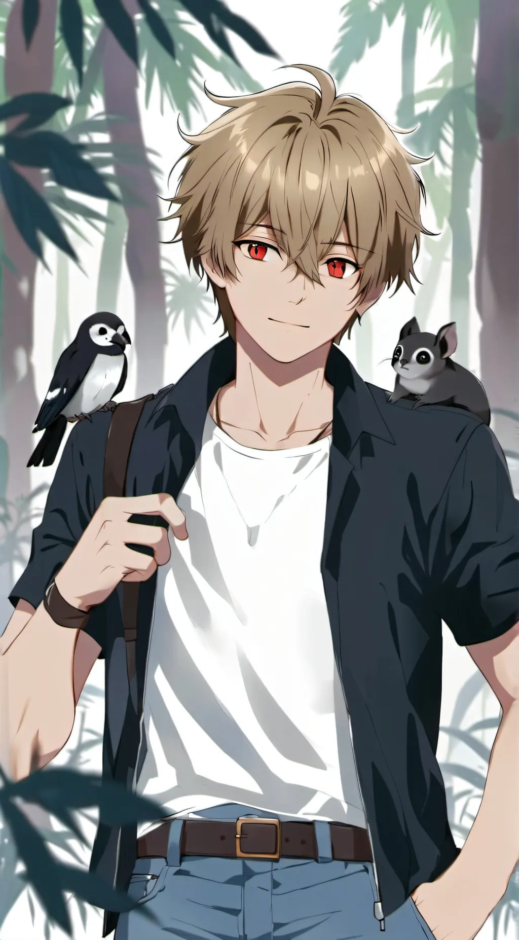 ai character: bokugo  background