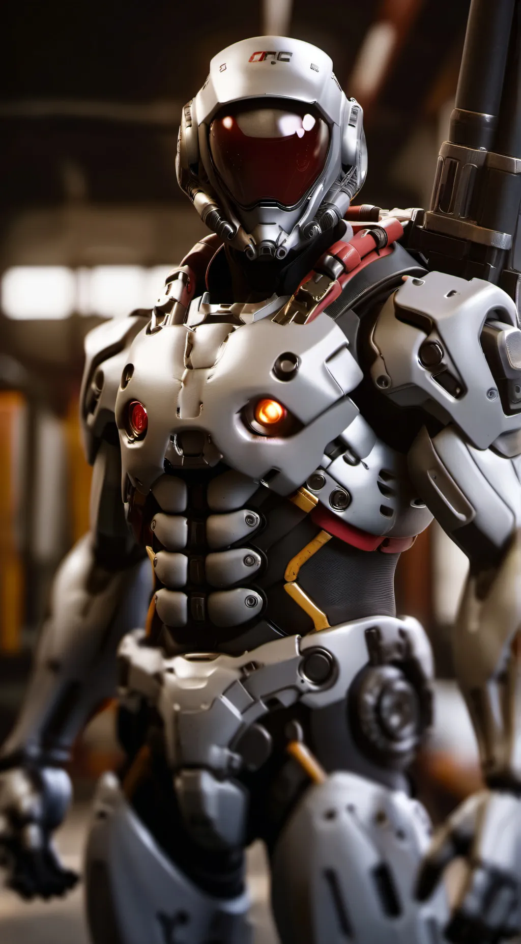 ai character: Exoguard background