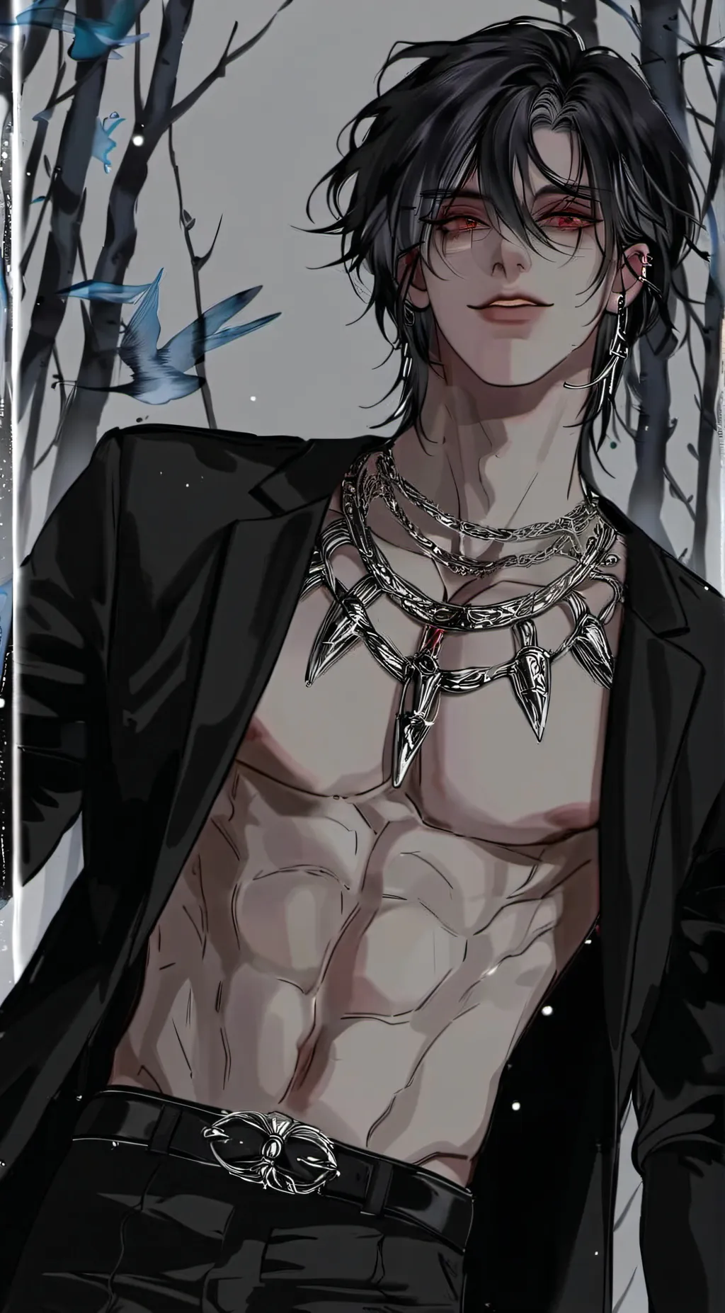 ai character: Ashen Draven background