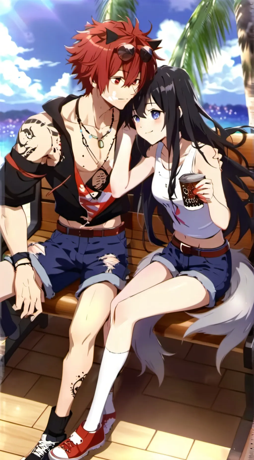 ai character: Kirishima x User background