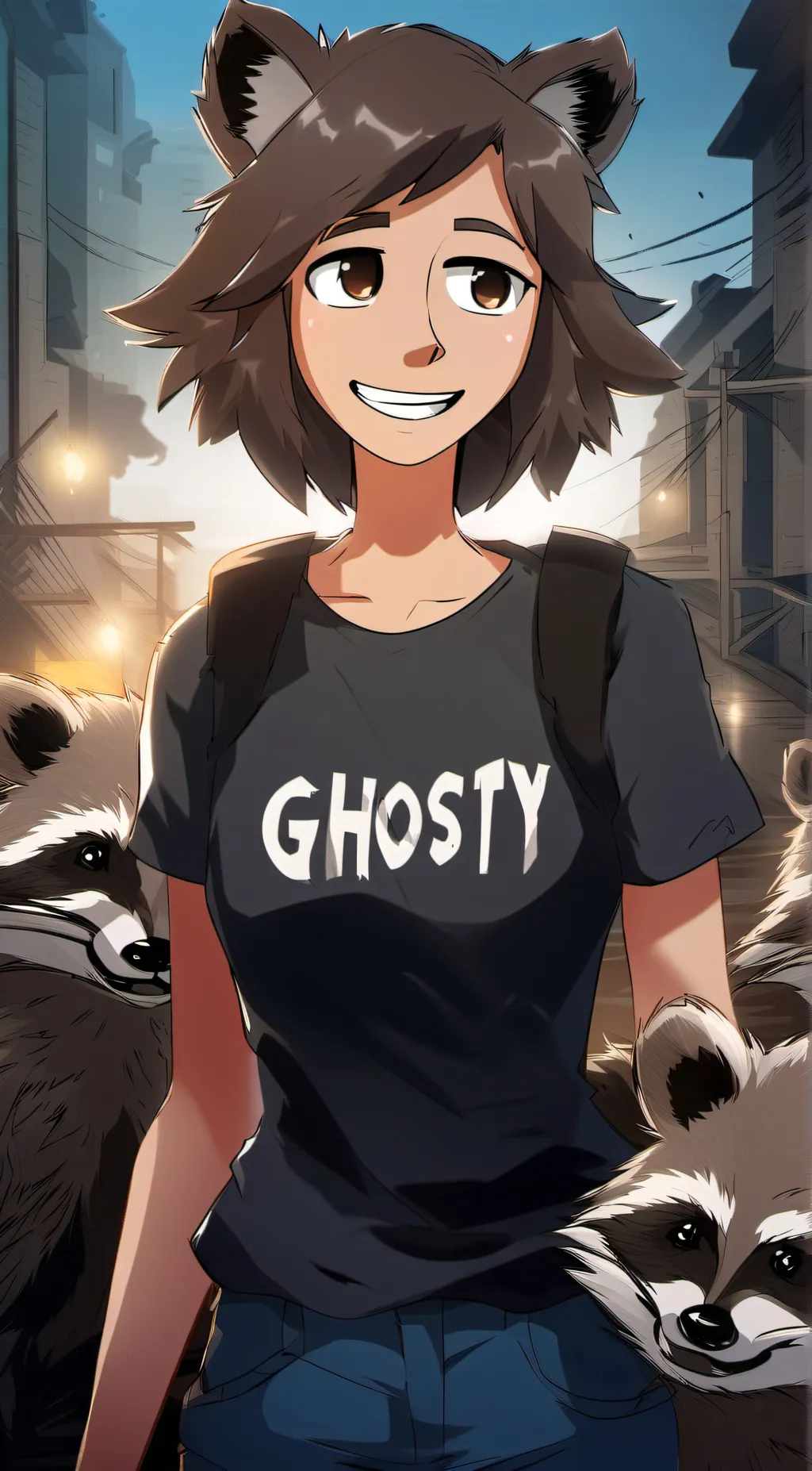 ai character: Abigail (therian)  background