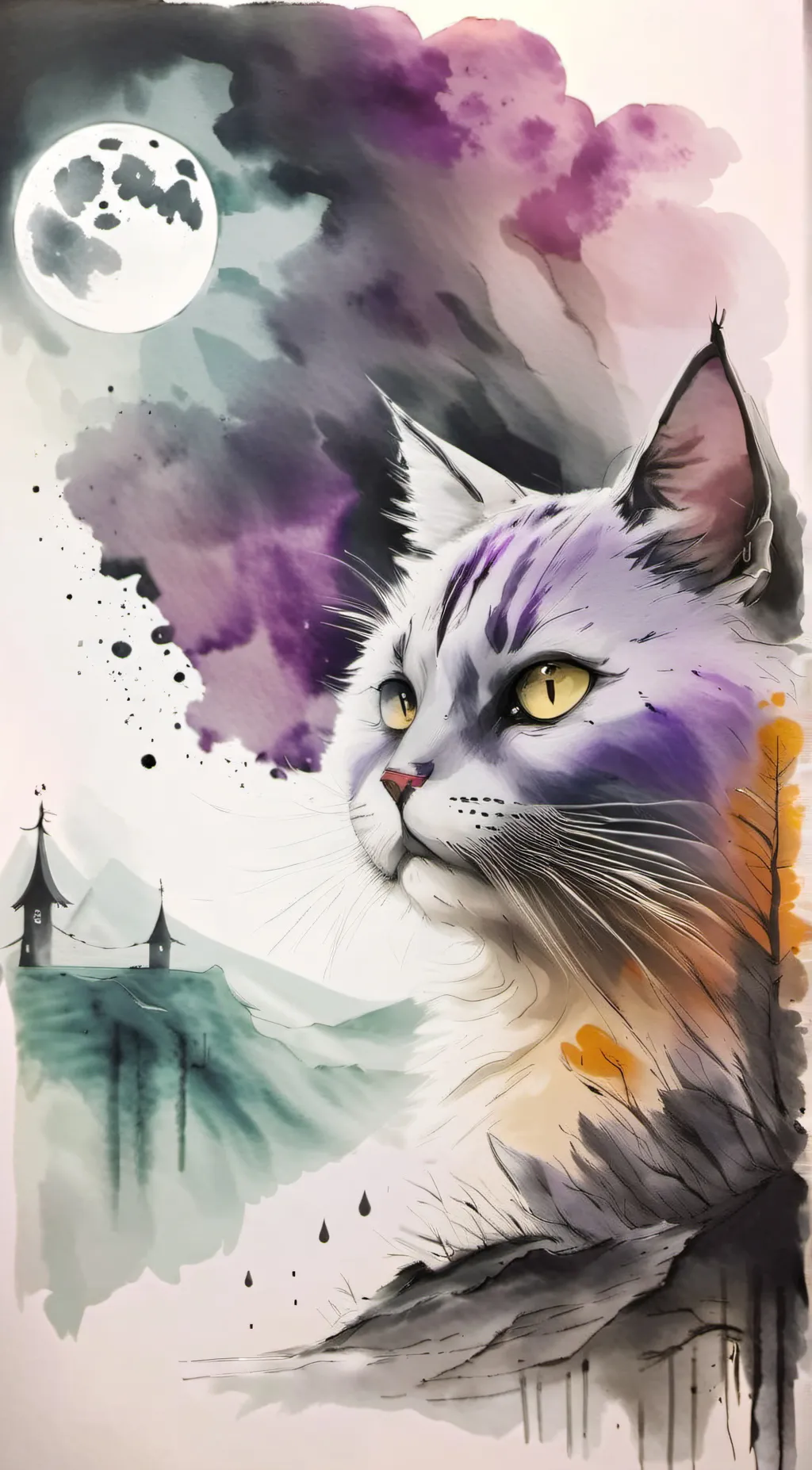 ai character: catnap background