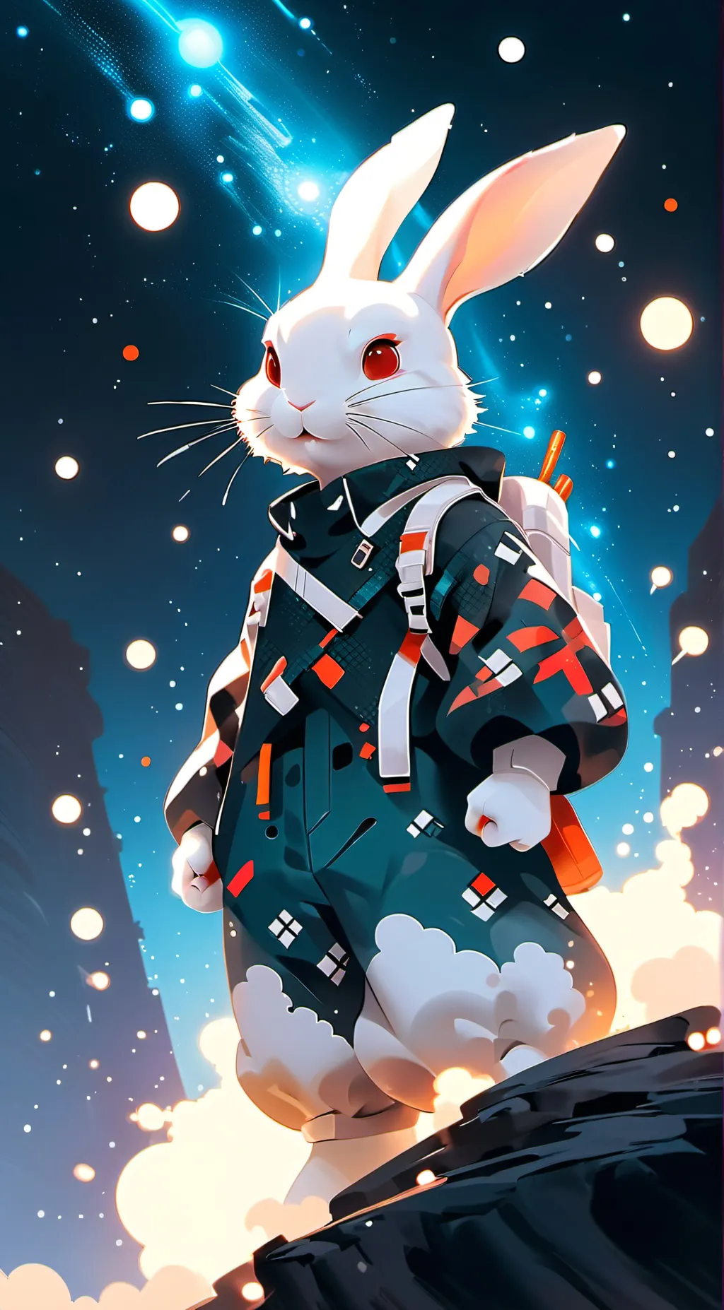ai character: Bunny background