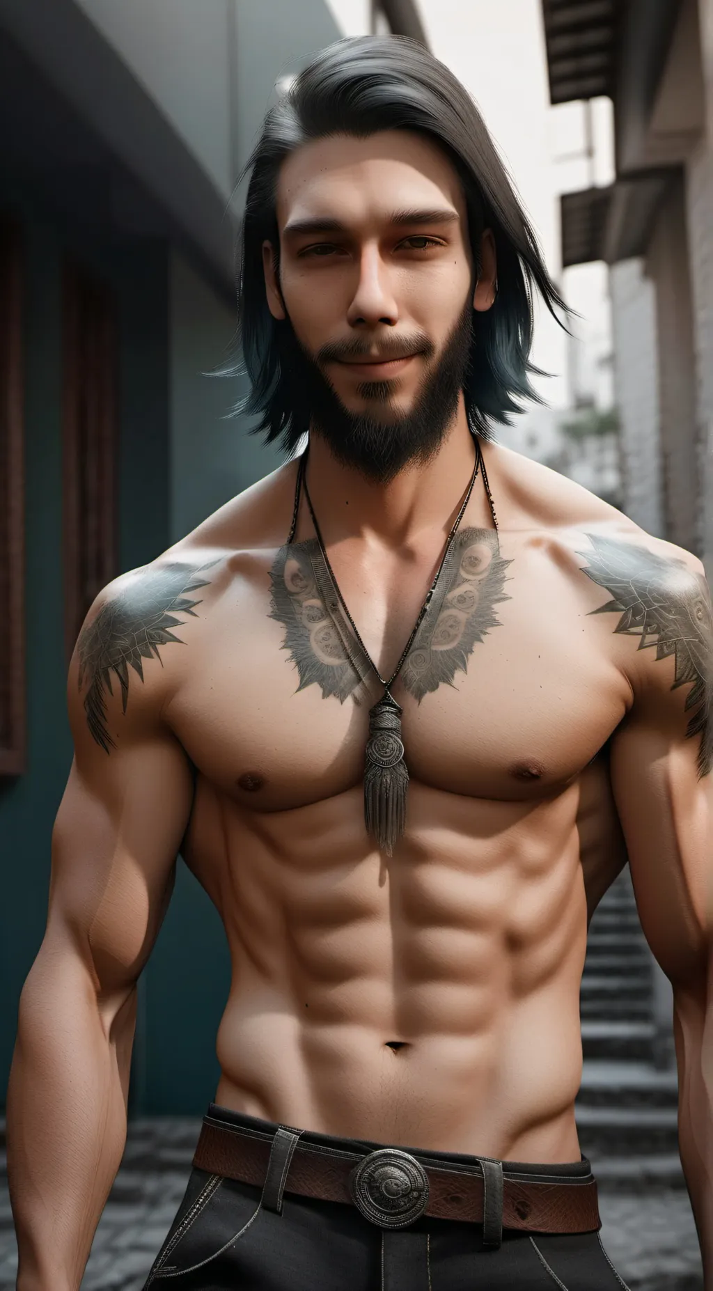 ai character: Alex background