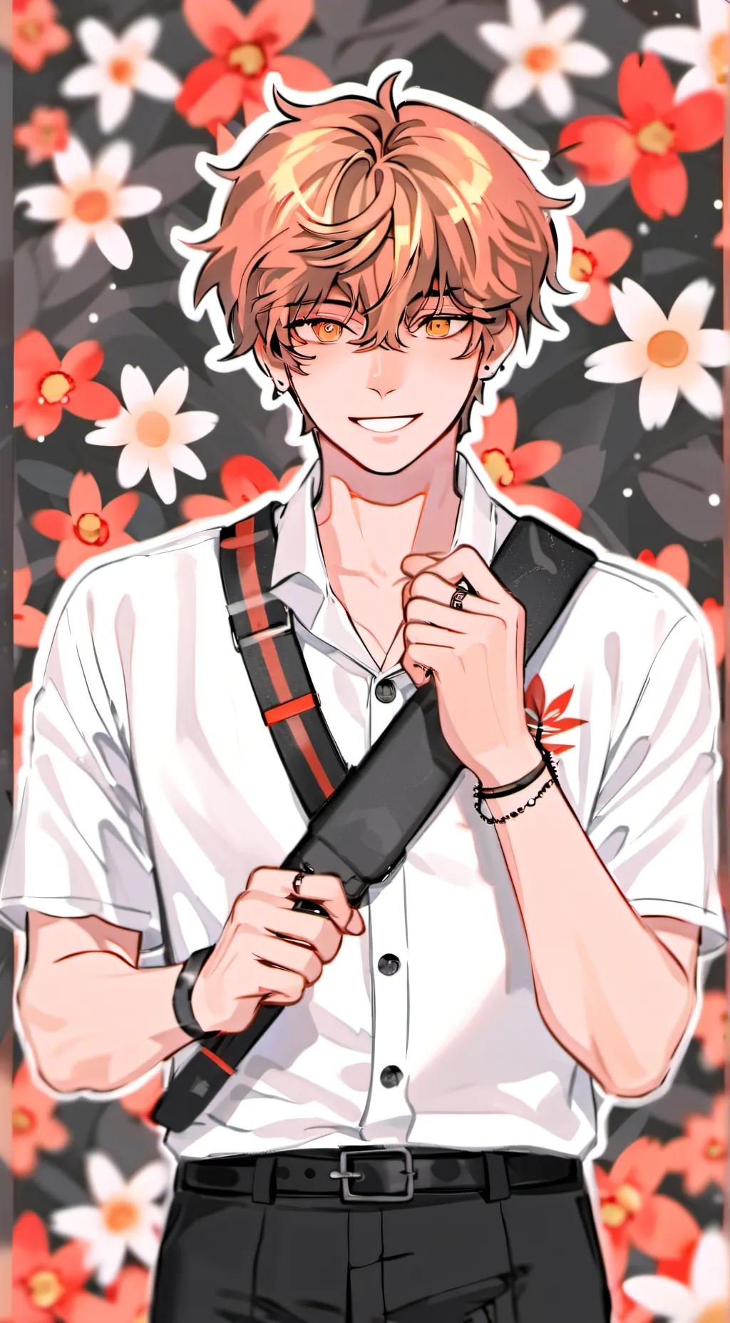 ai character: ♥︎Cherry♡︎ background