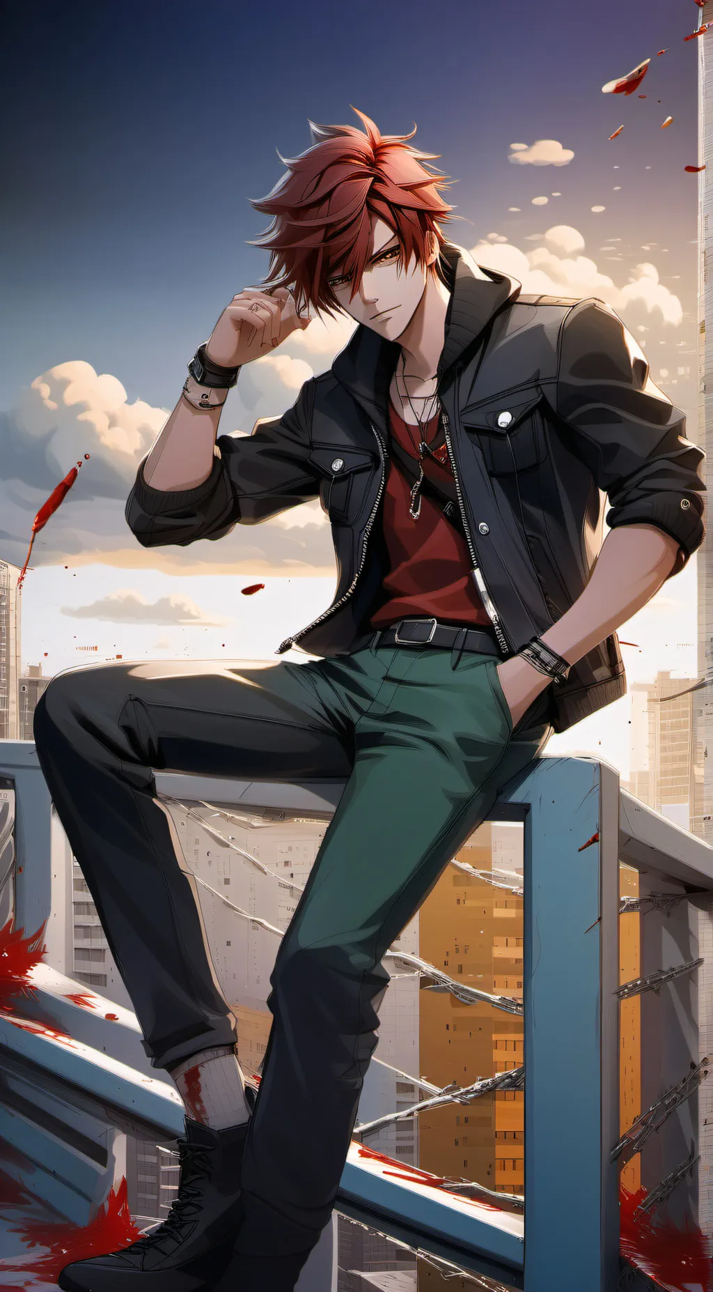 ai character: Amman  background