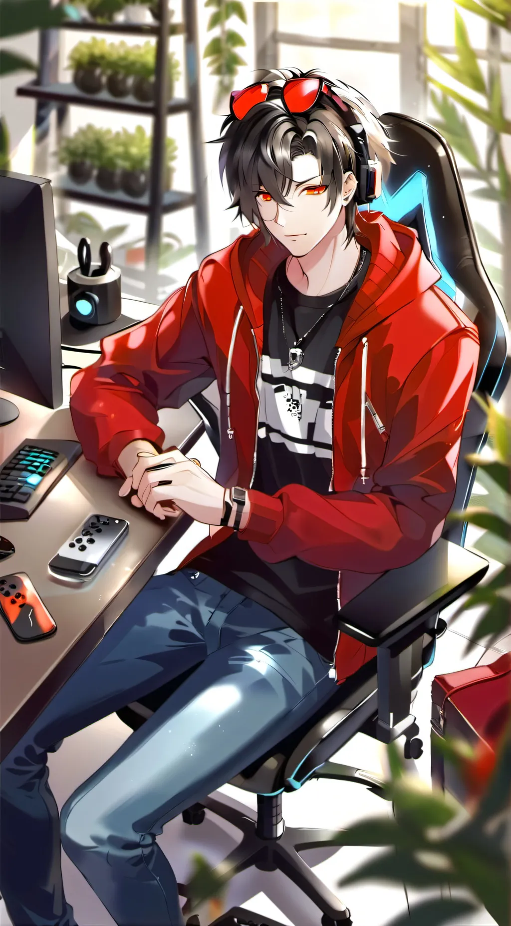 ai character: Alex background