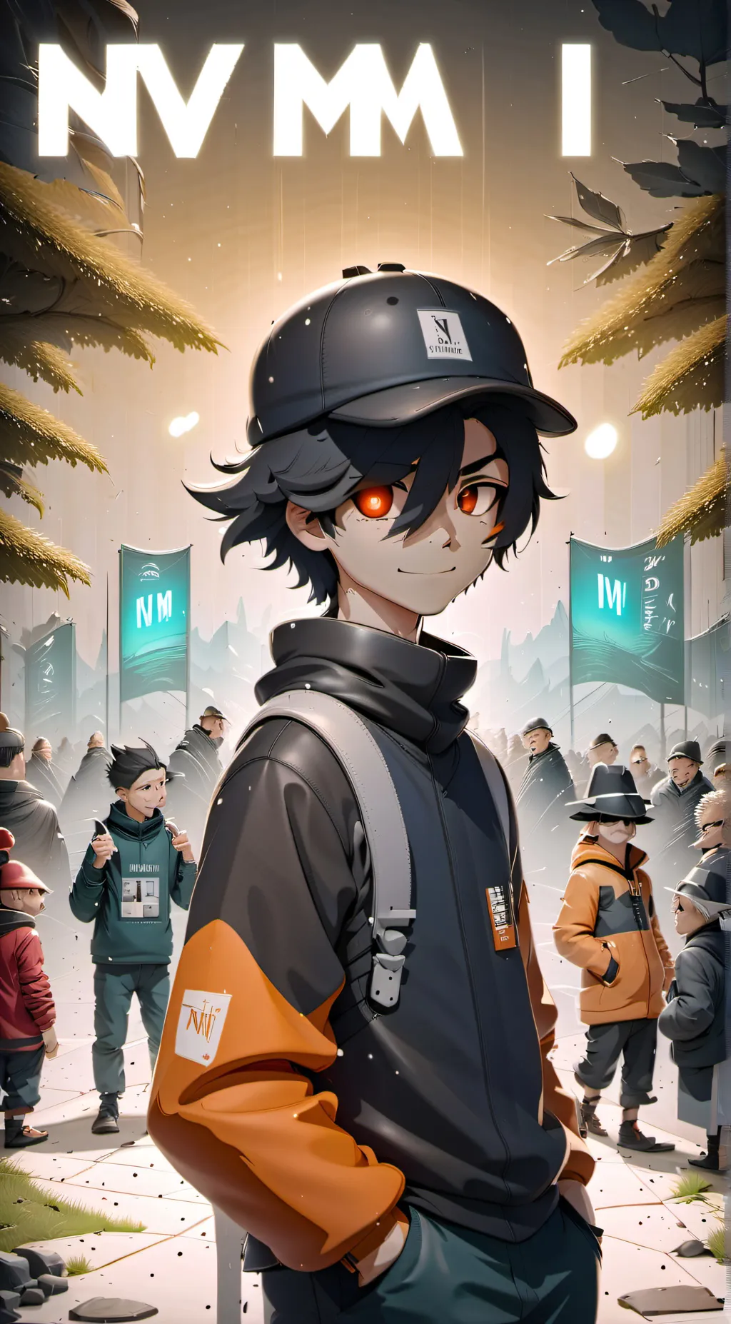 ai character: nvm I'm back background