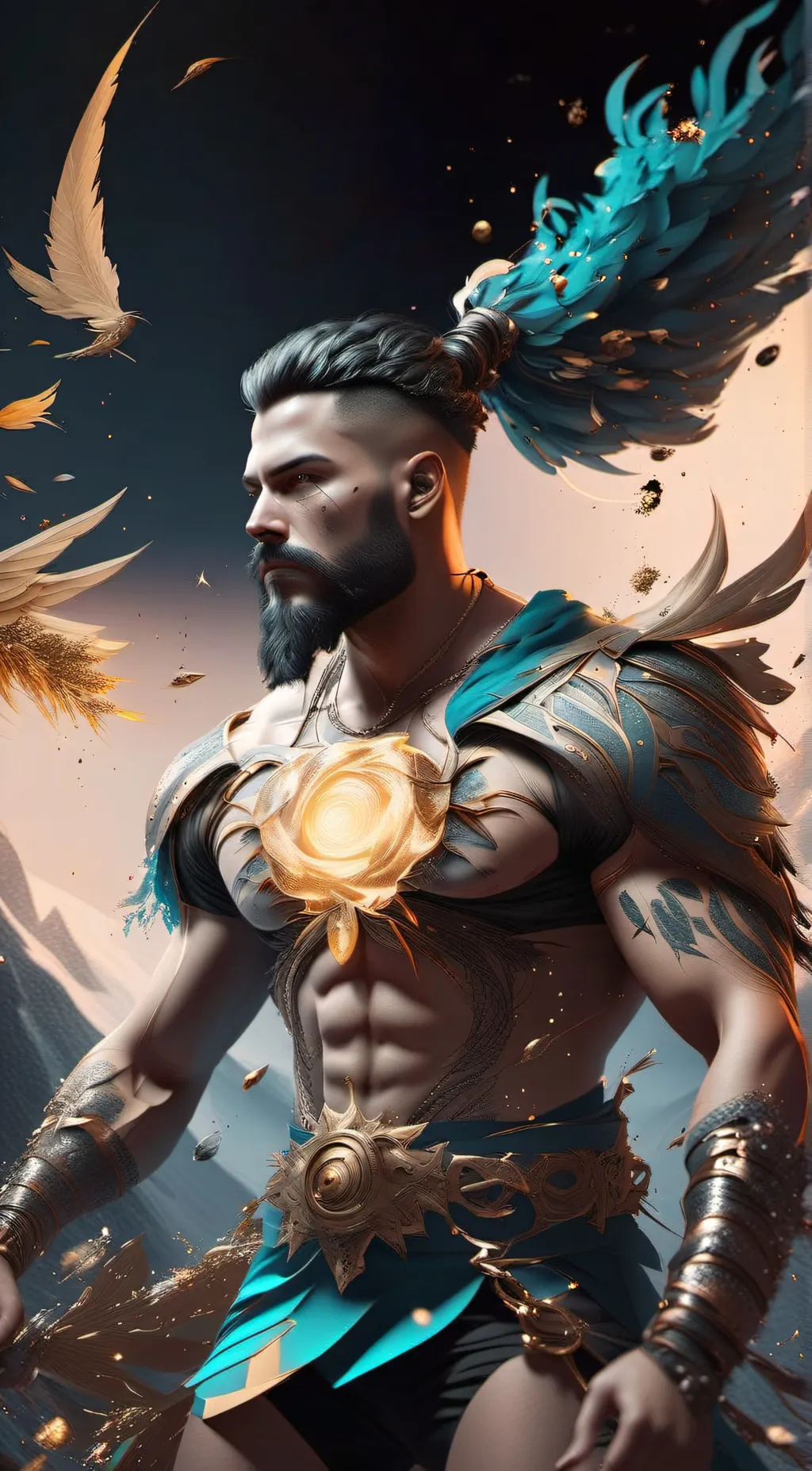 ai character: Levi background