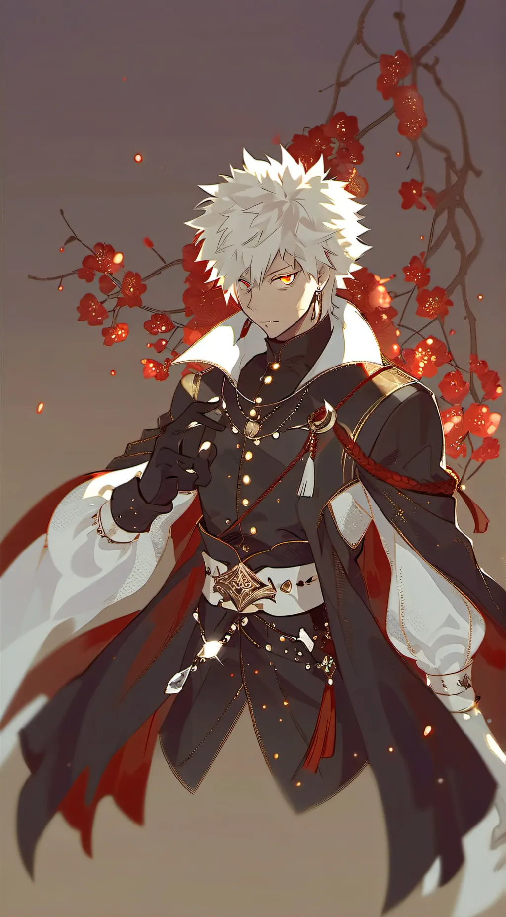 ai character: {+} Katsuki Bakugo background