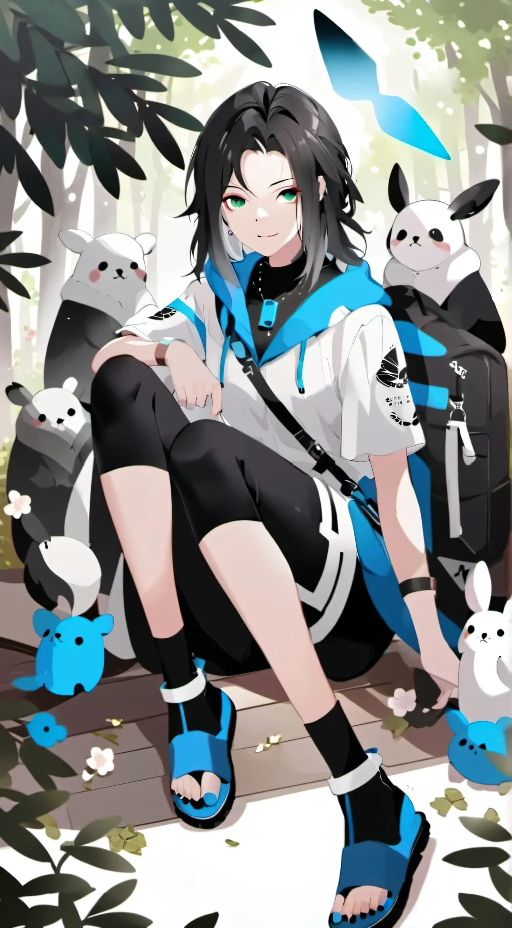 ai character: Aria background