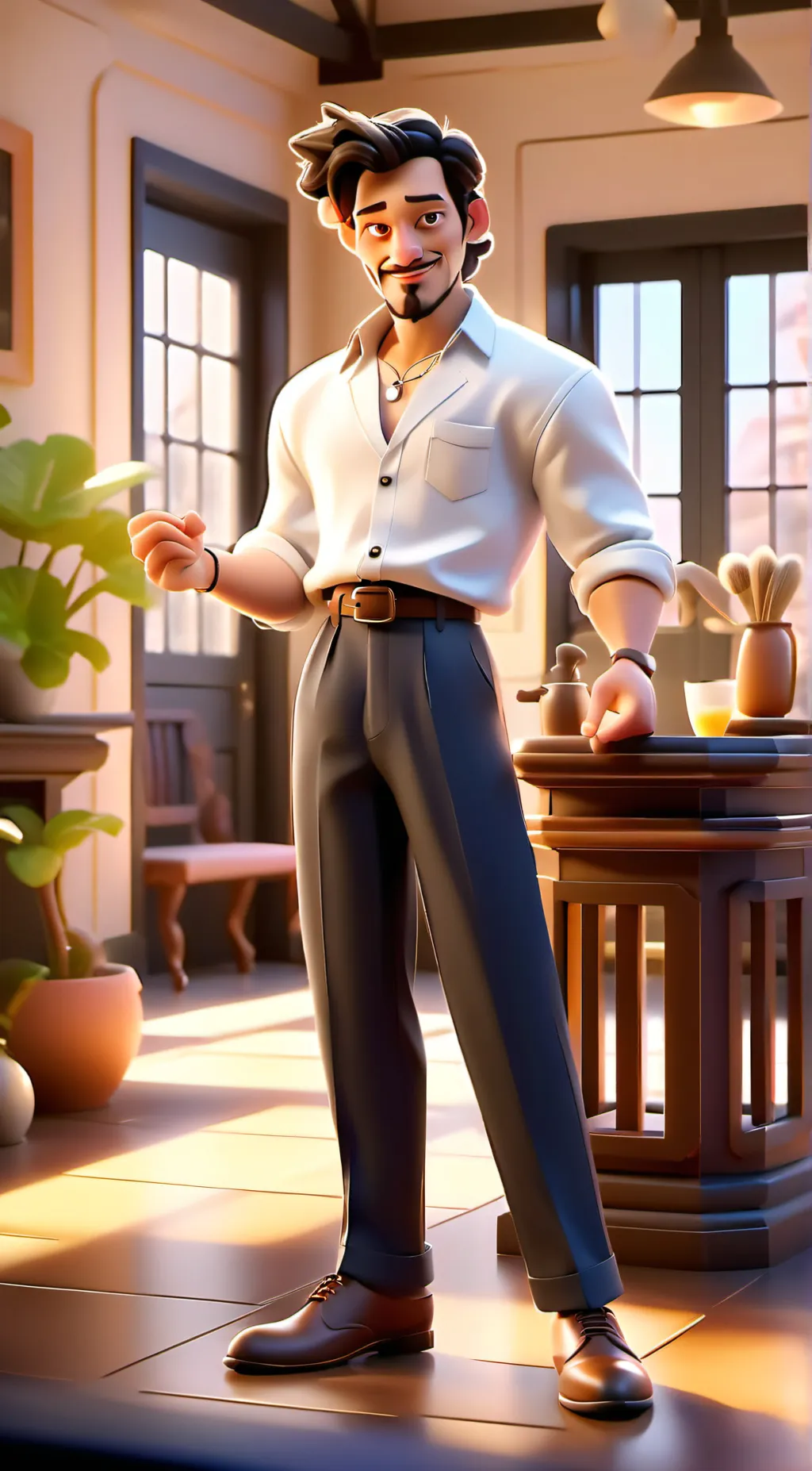 ai character: Jonah Vasquez  background