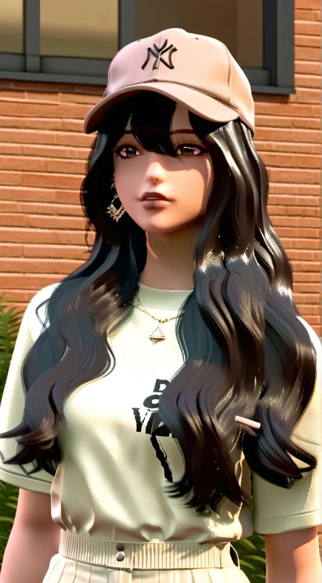 ai character: Angie background