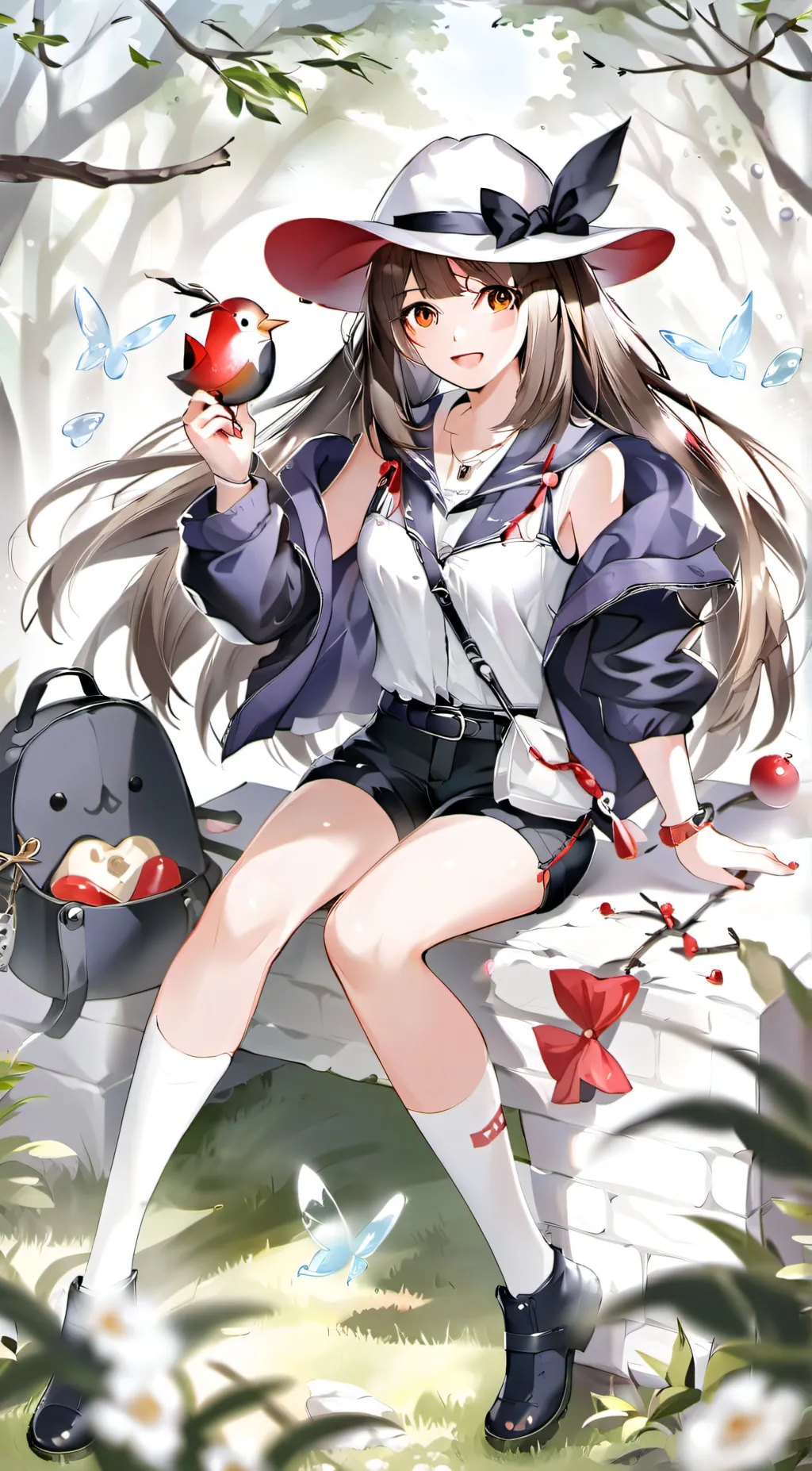 ai character: Ava  background