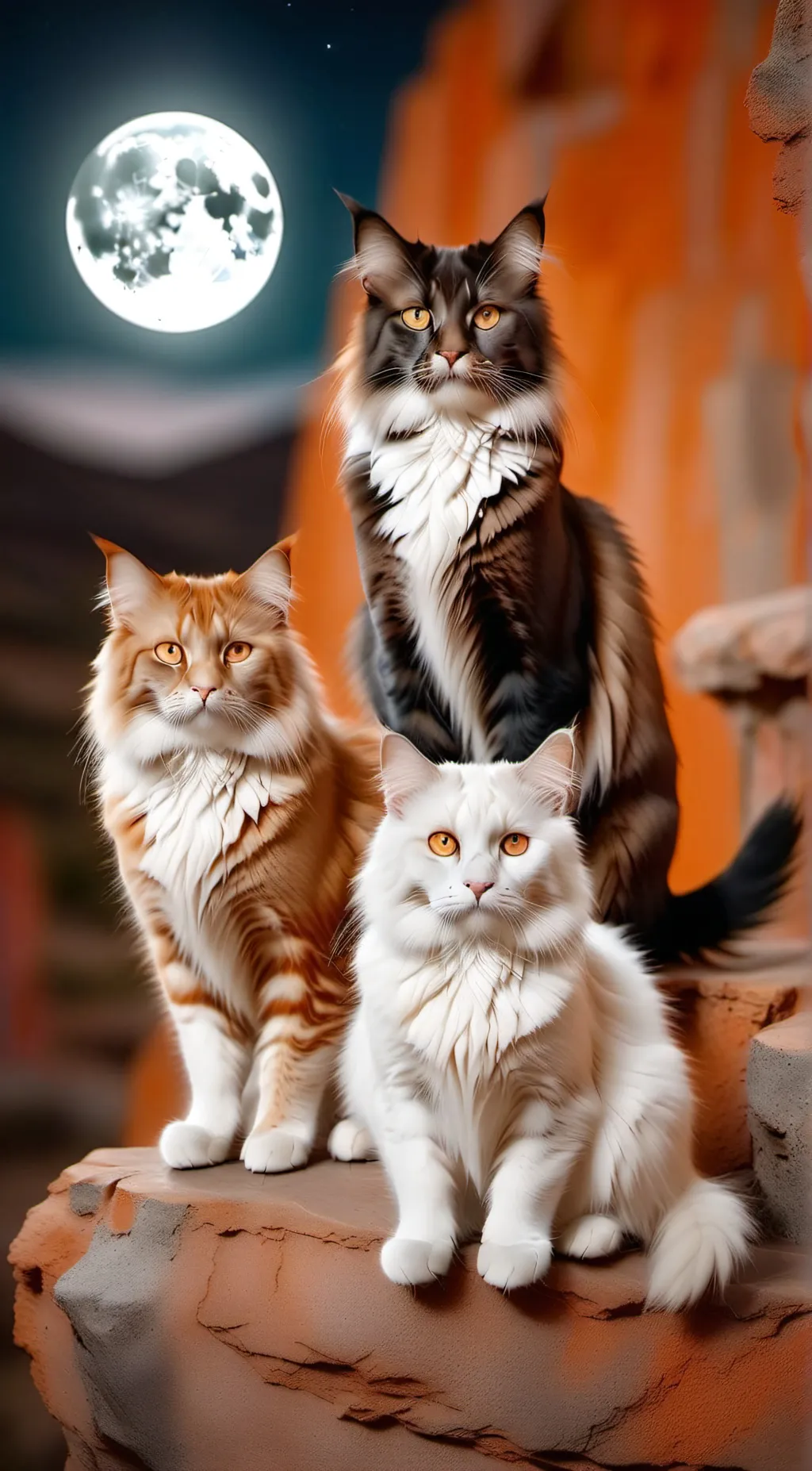 ai character: warrior cats! background