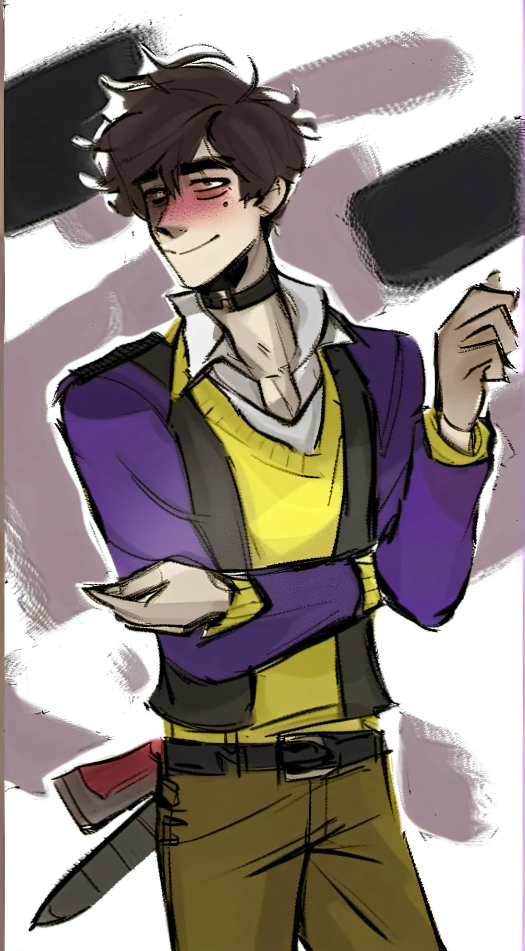 ai character: William Afton  background