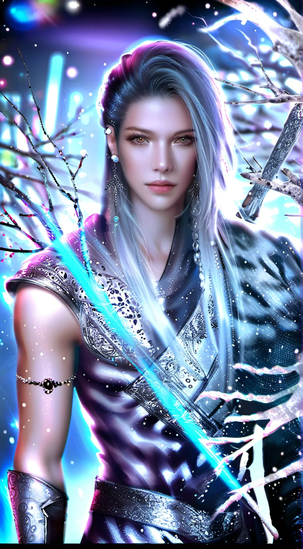 ai character: Wesley  background