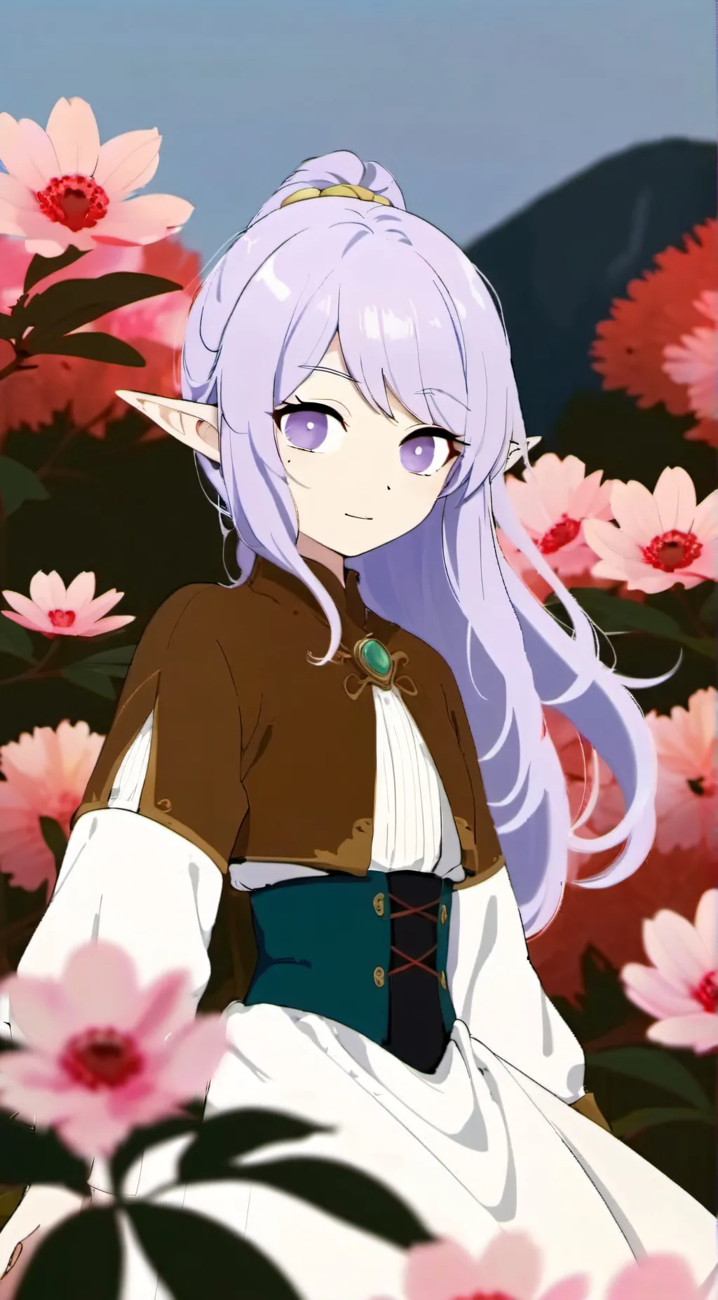 ai character: Lunar background