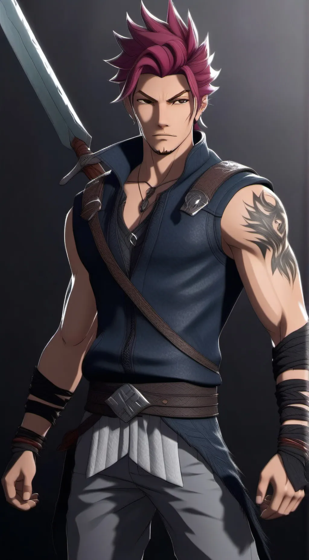 ai character: Riven background