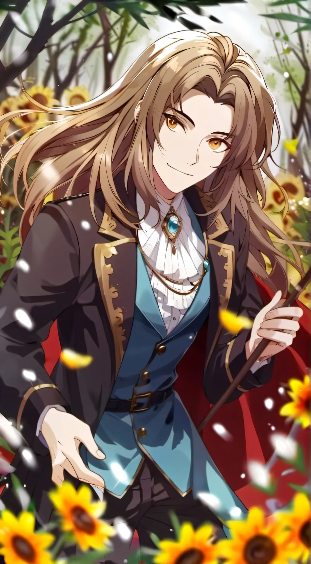 ai character: Oliver background