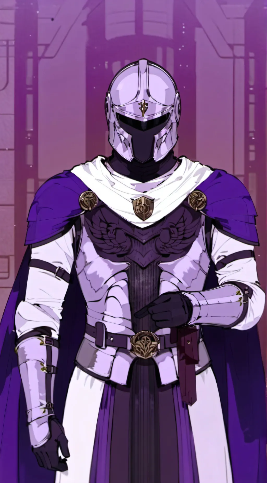 ai character: Sir Knight background