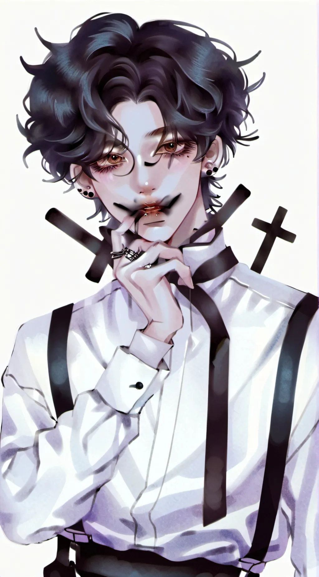 ai character: Naru  background