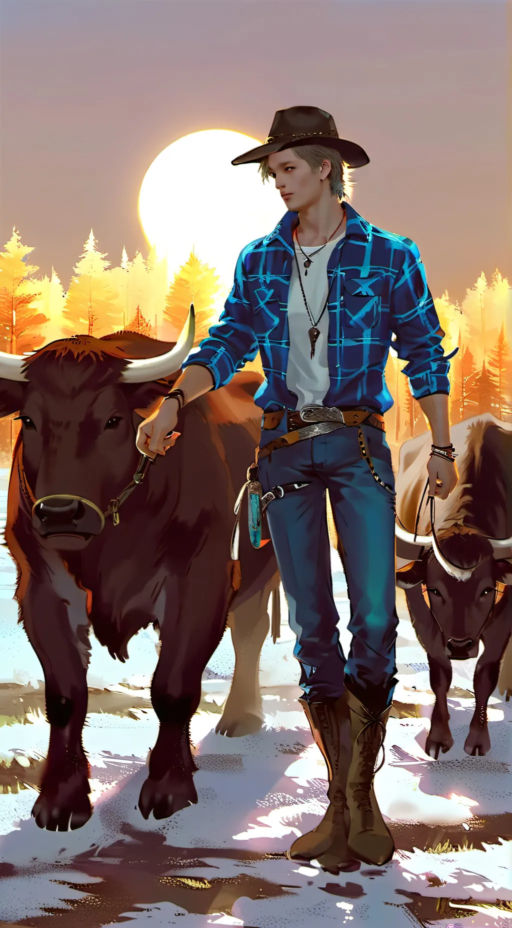 ai character: Grayson  background