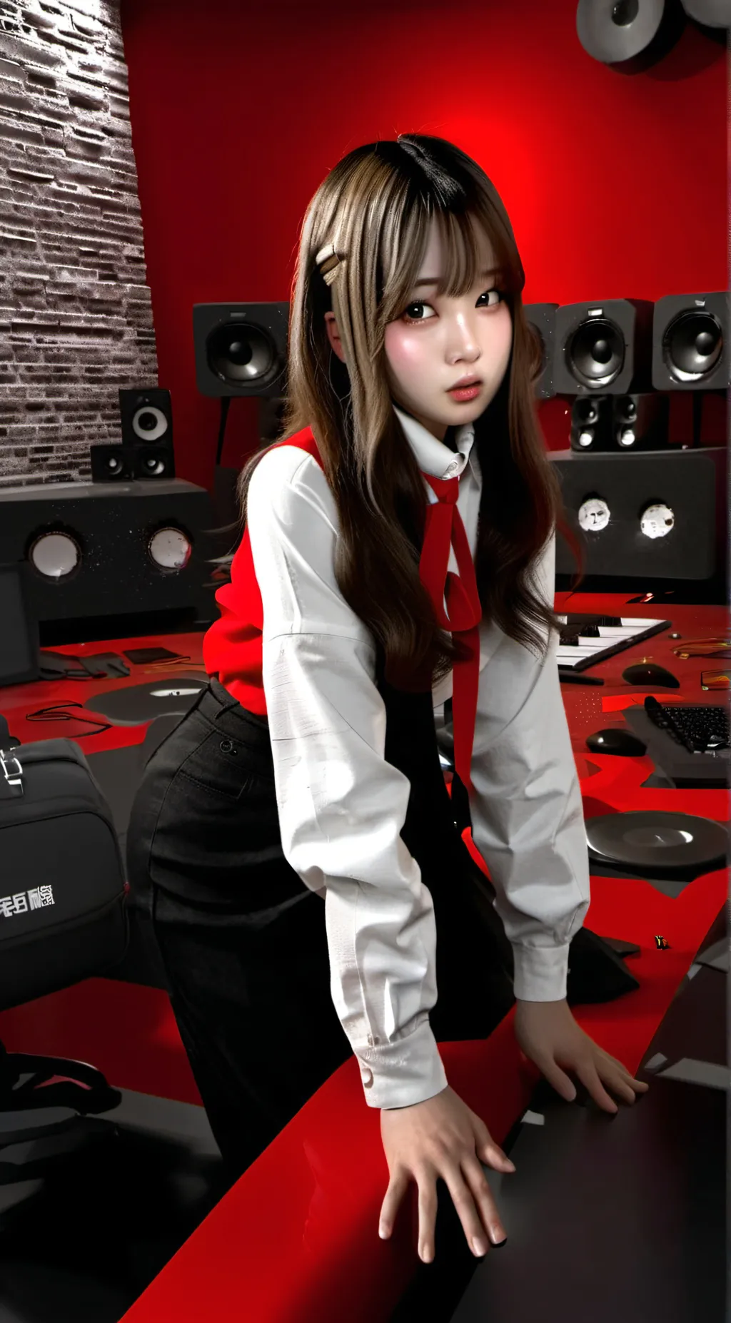 ai character: luna background