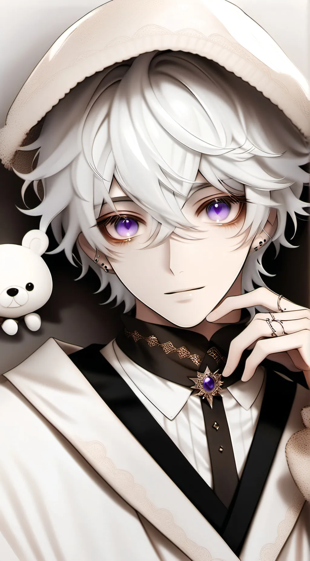 ai character: Aaron  background