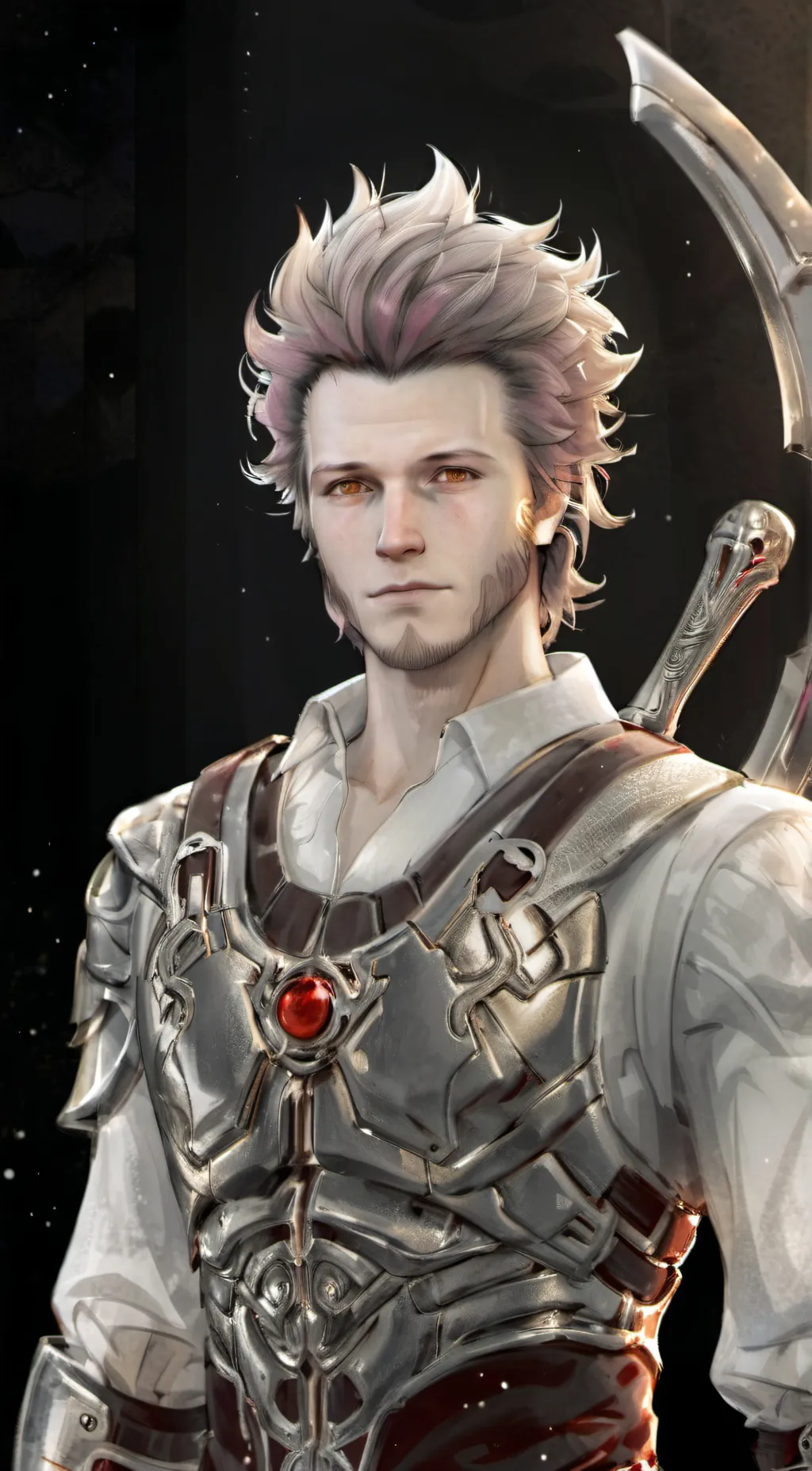 ai character: Lumen background