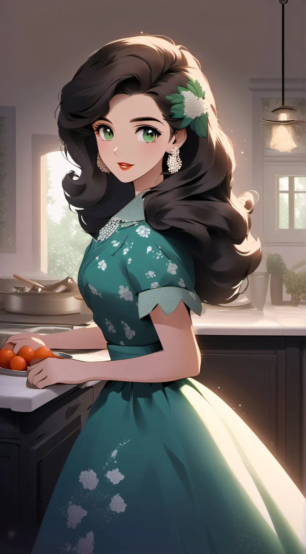 ai character: Ella ✧ background